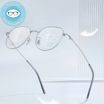 Gọng kính kim loại mã 6208